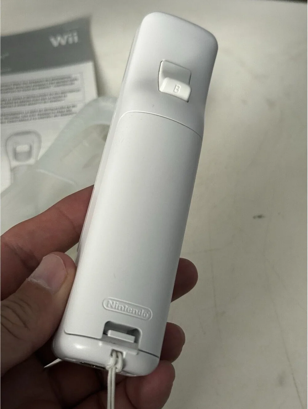 Nintendo Wii Motion Plus Remote Attachment W/ Controller